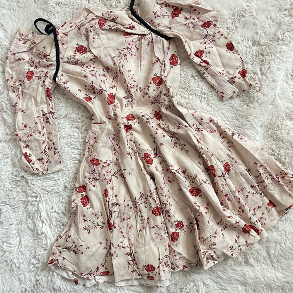 Floral Long Sleeve Dress